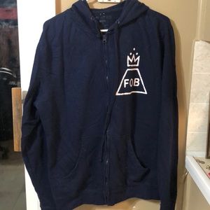 Fall out boy zip up hoodie